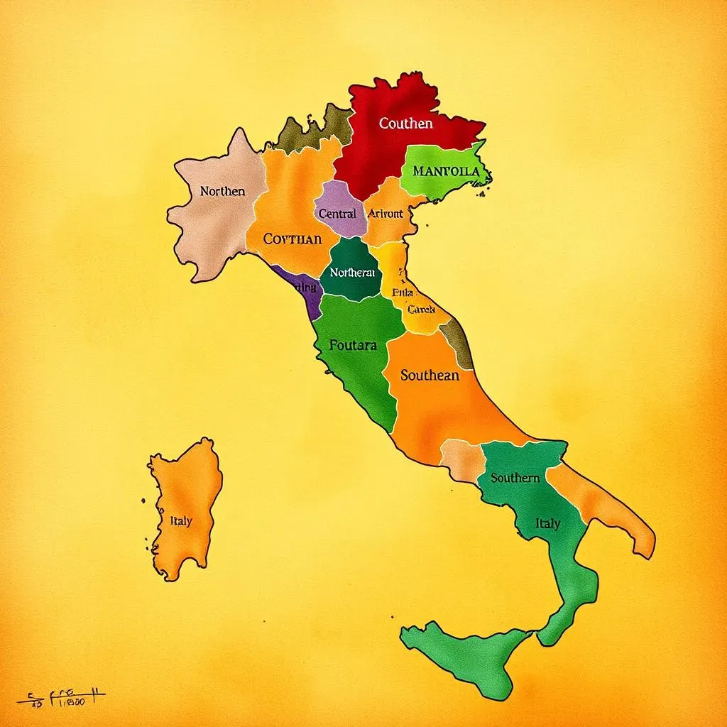 Exploring Regional Variations in Italian Food Spices