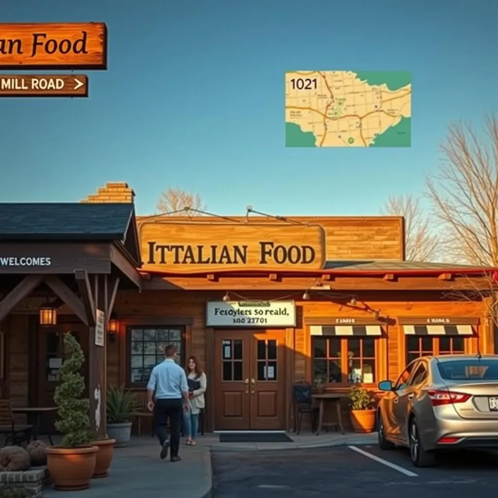 Finding Us: Location and Contact for Italian Food in Frederick MD